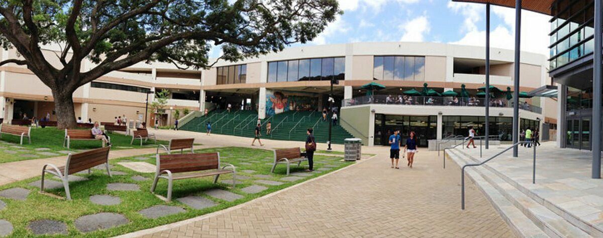 University of Hawaiʻi at Mānoa Campus Center Courtyard