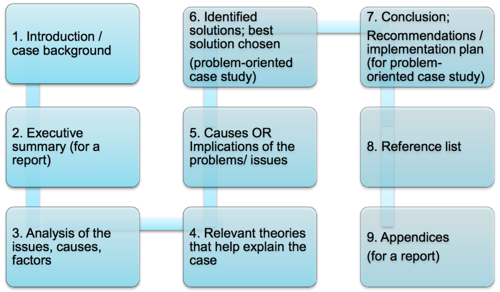 Case Study Report Structure