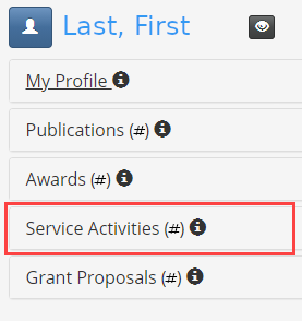 Service Activities