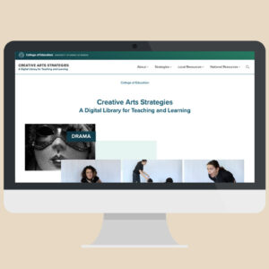 Creative Arts Strategies Homepage Screenshot