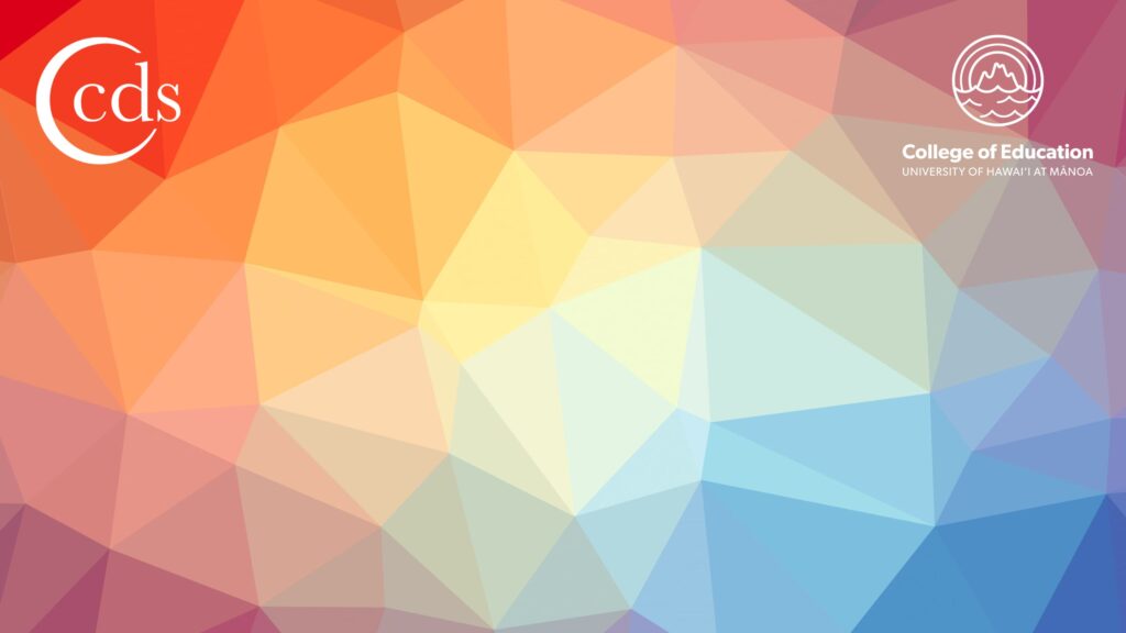 CDS Zoom background (orange to blue abstract gradient)