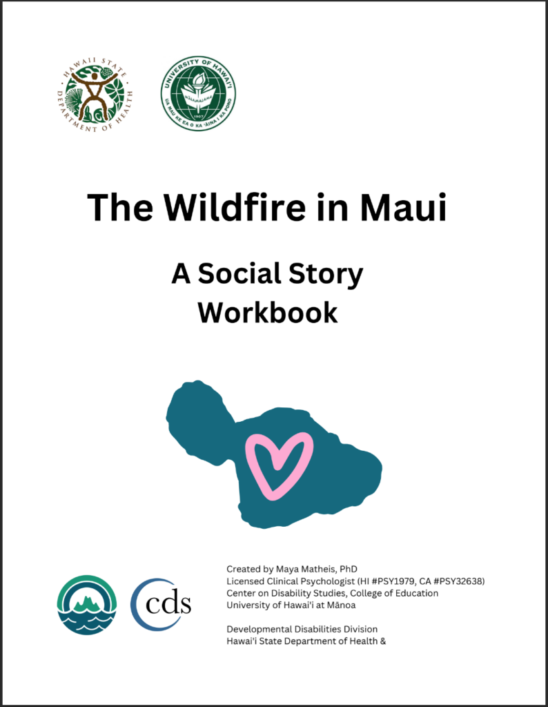 Teen/Adult Maui Wildfire Workbook