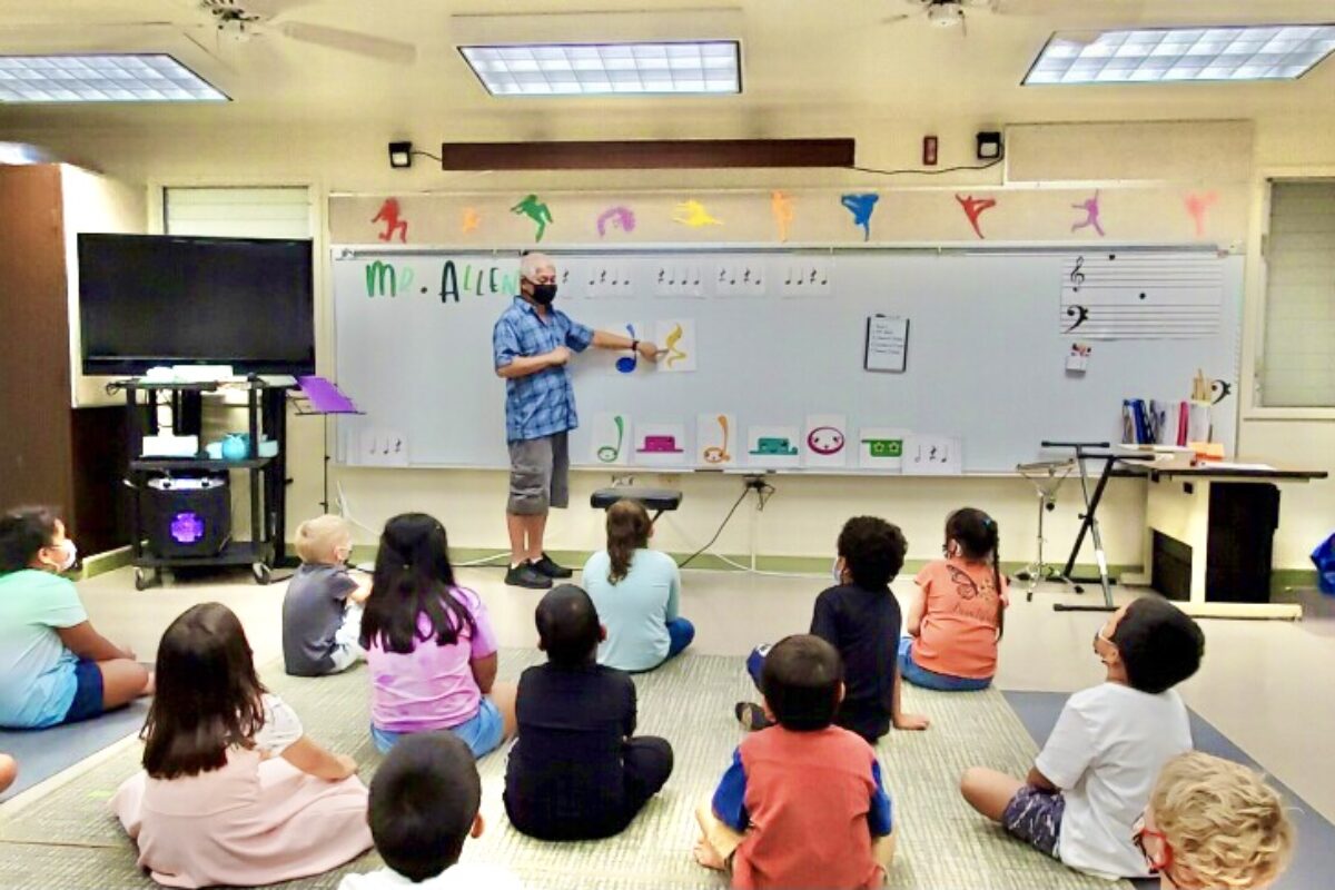 Hong in classroom