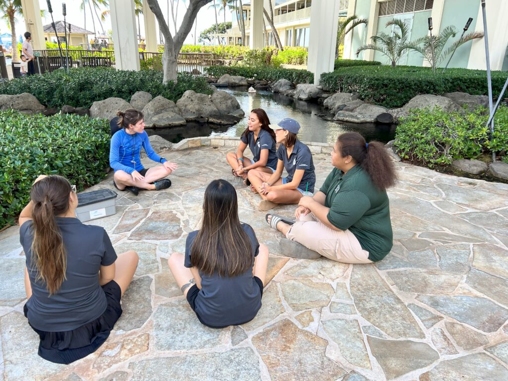 students at Dolphin Quest