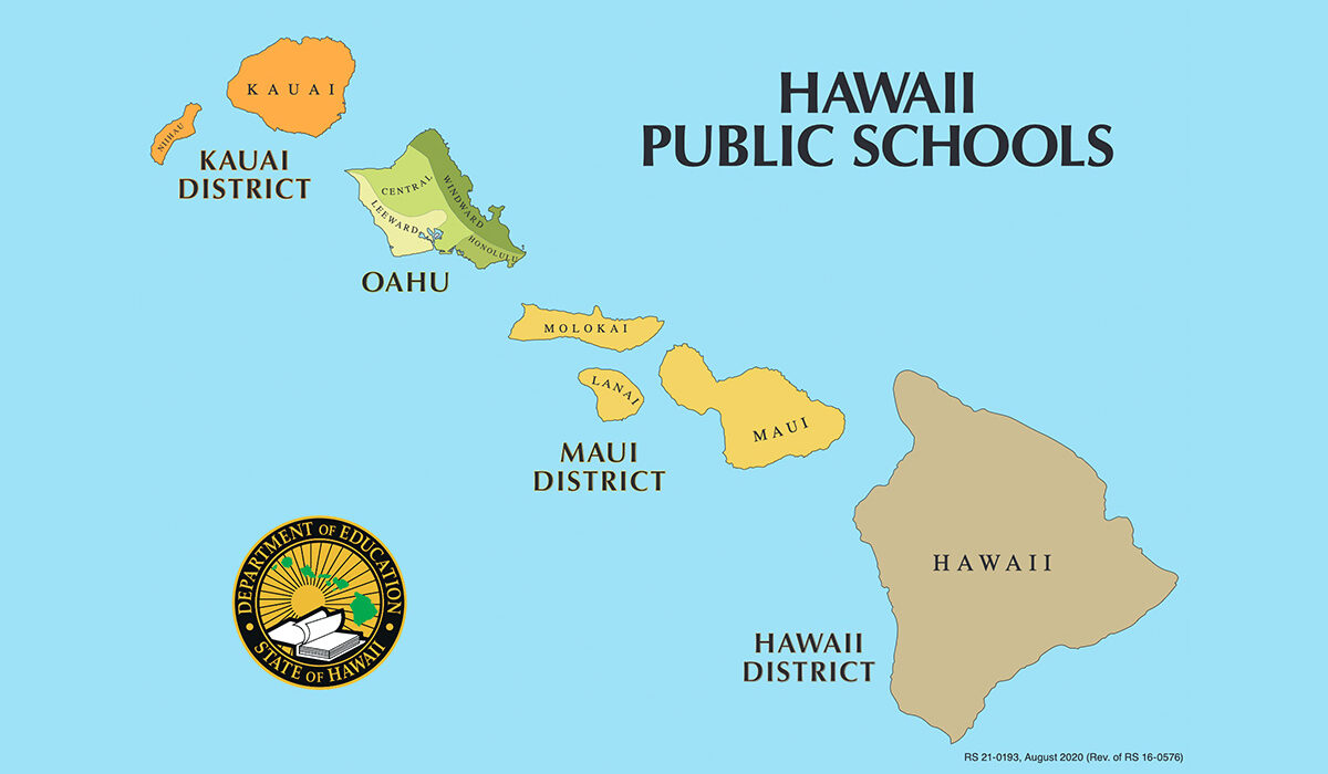 hawaii public schools map
