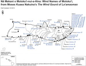 Molokai map