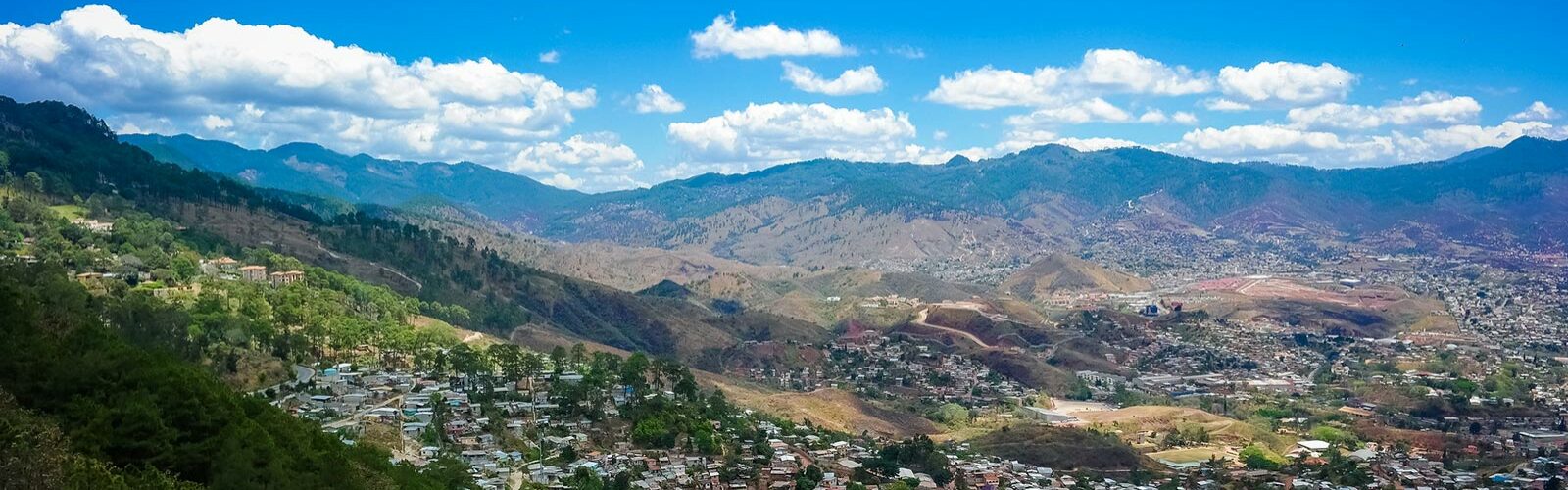 Tegucigalpa Honduras with Mountains