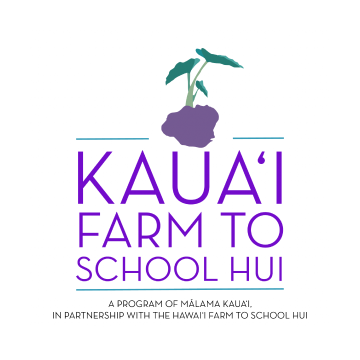 kauai farm to school network logo