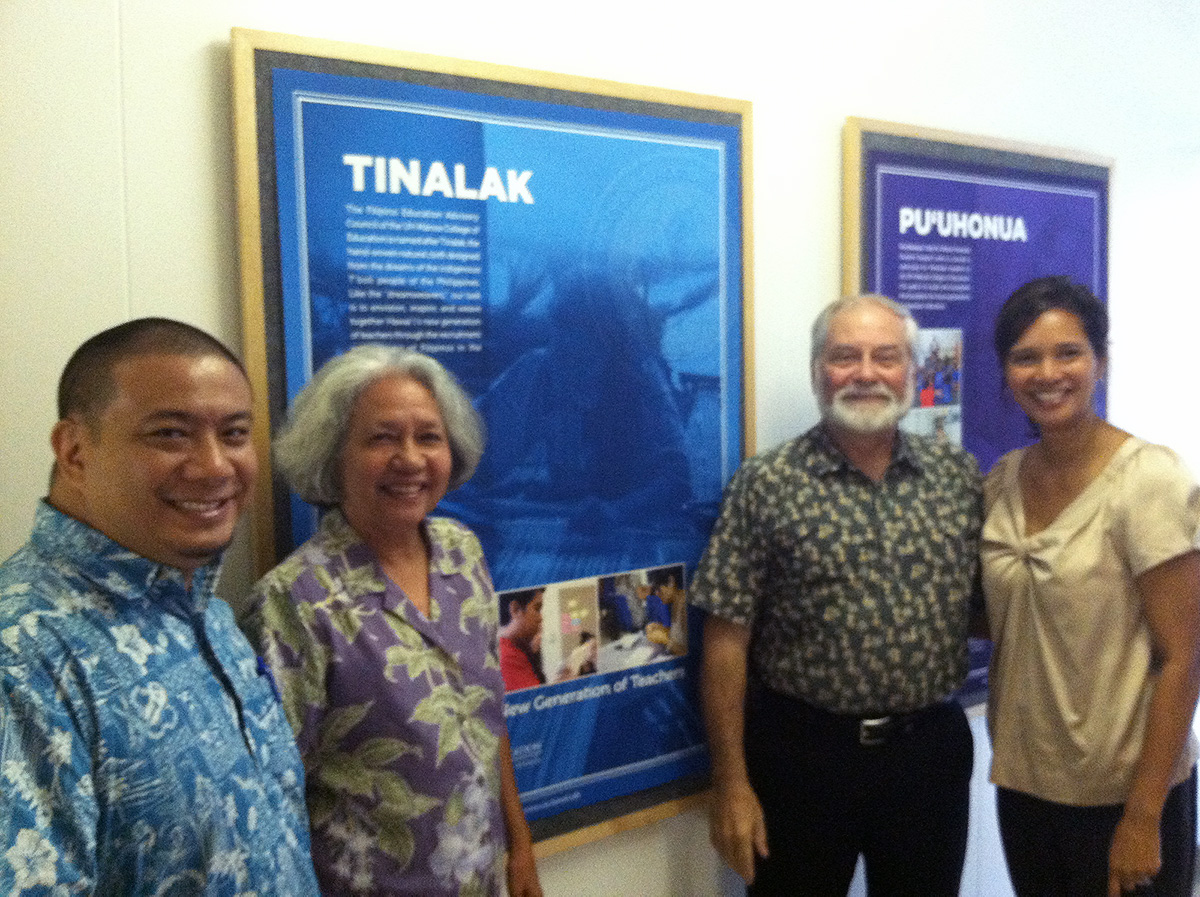 tinalak group with poster