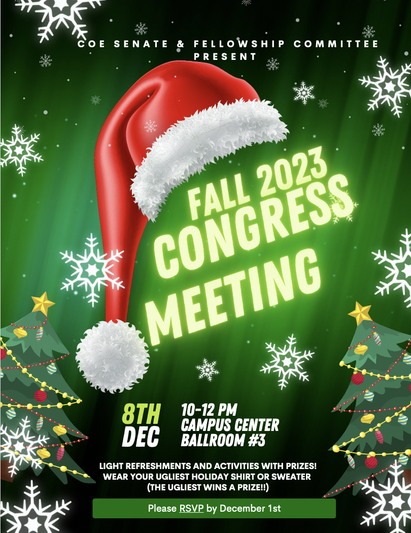 Fall 2023 Congress Meeting 